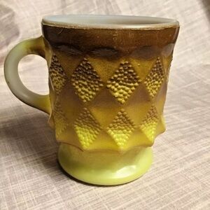 Anchor hocking fire king mug vintage